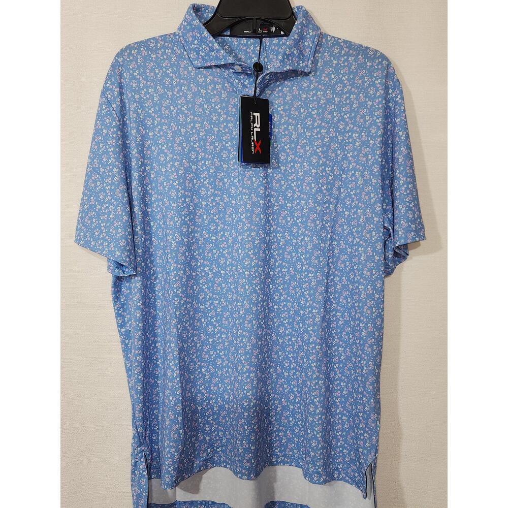 RLX Ralph Lauren Polo flower print Men's medium NWT